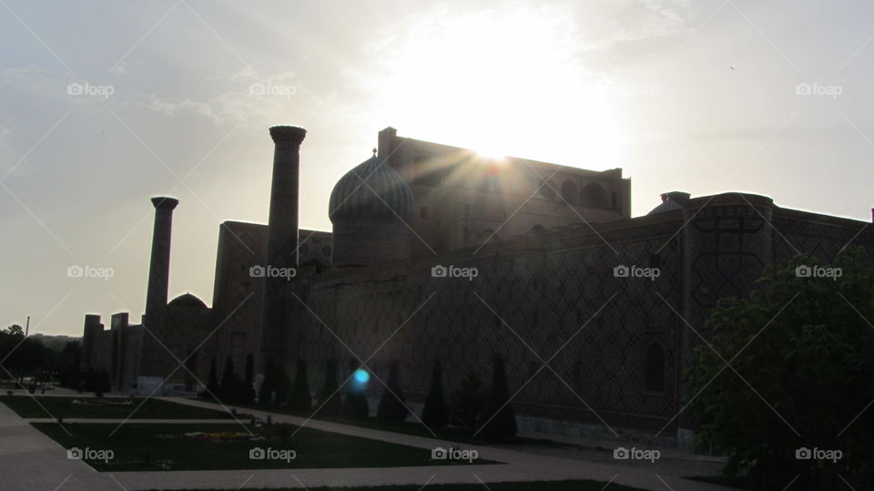 Ancient architecture Samarkand