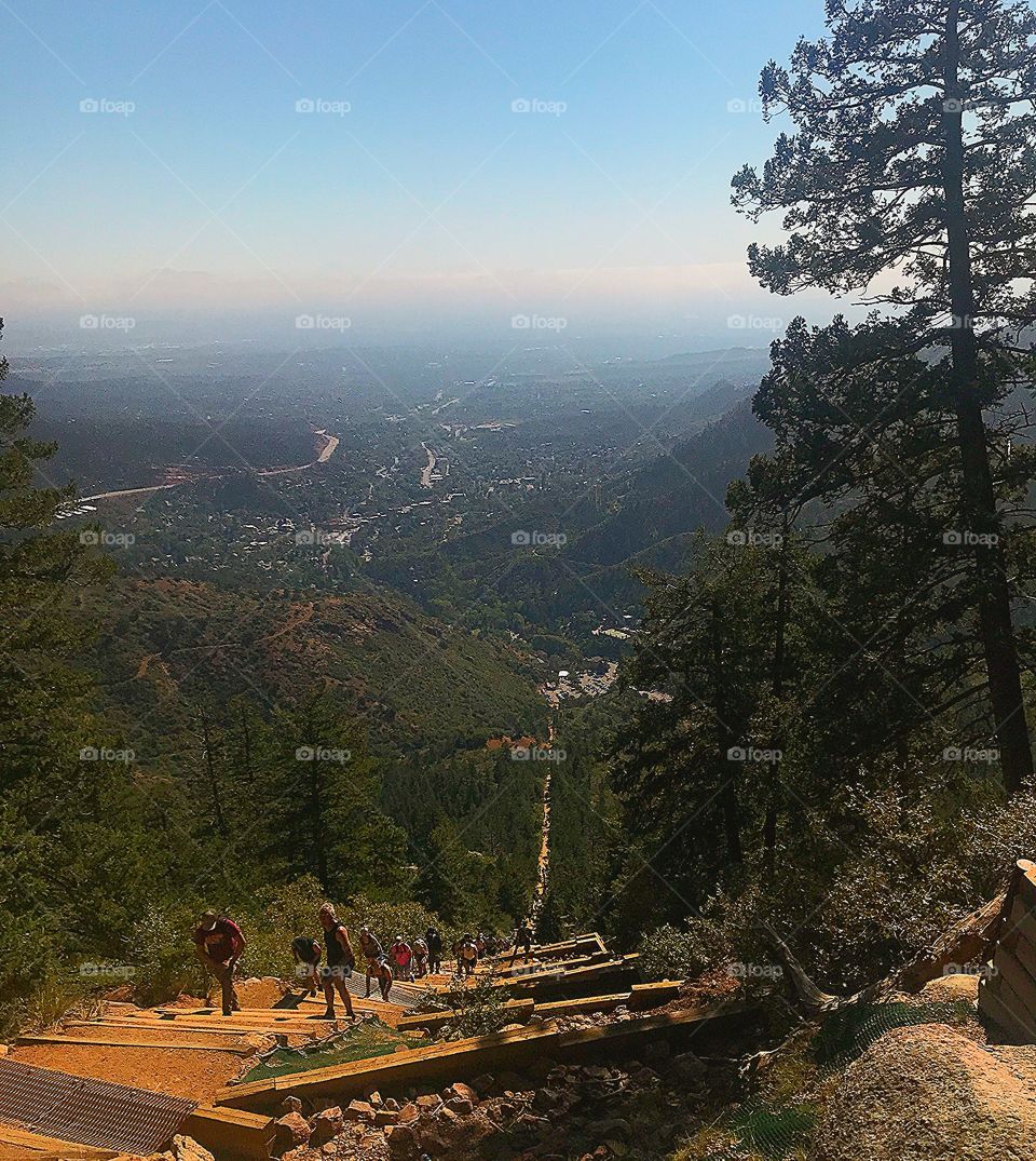 The Incline - 2,700 foot climb in less than 2 miles. Leaves you with an amazing view of Colorado