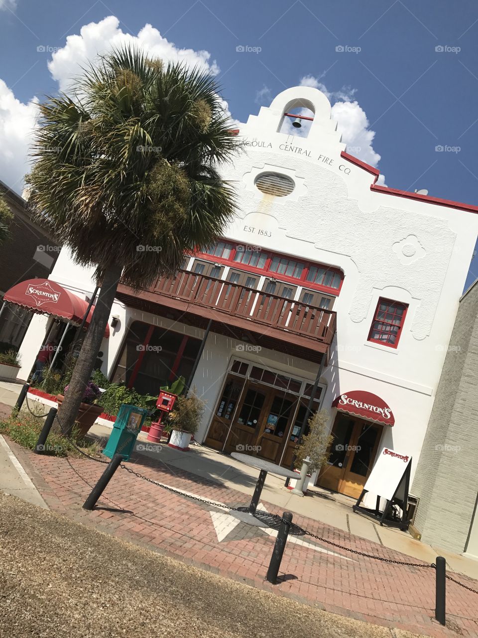 Old fire department! Its converted into a restaurant!