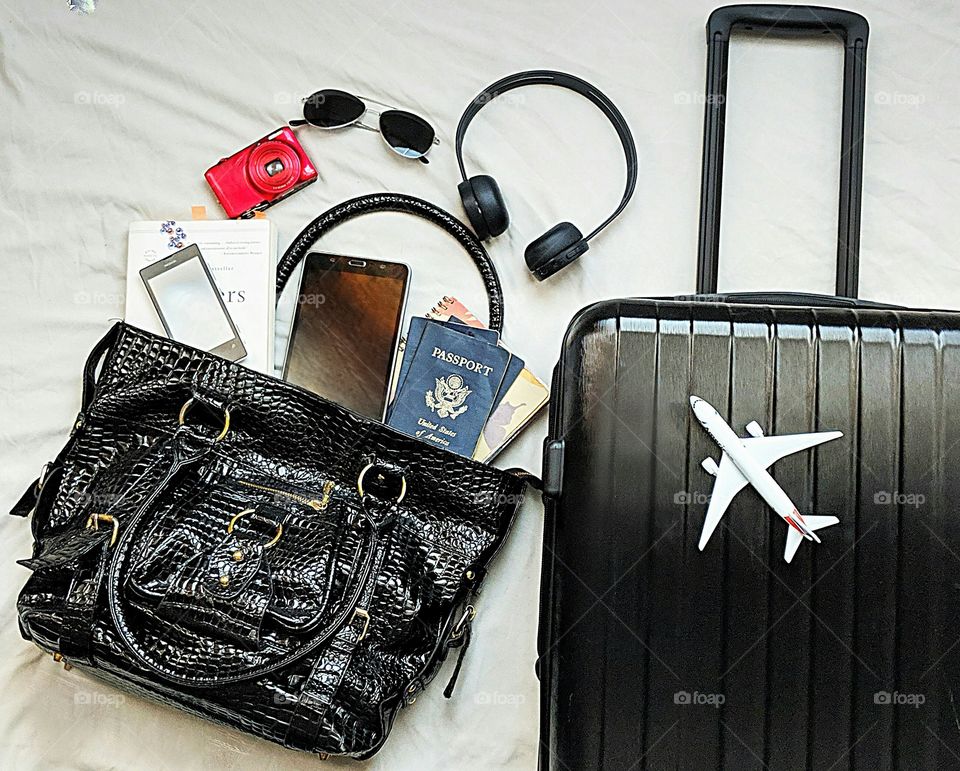 Suitcase for holiday