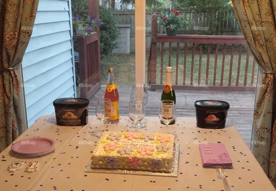 Birthday table 