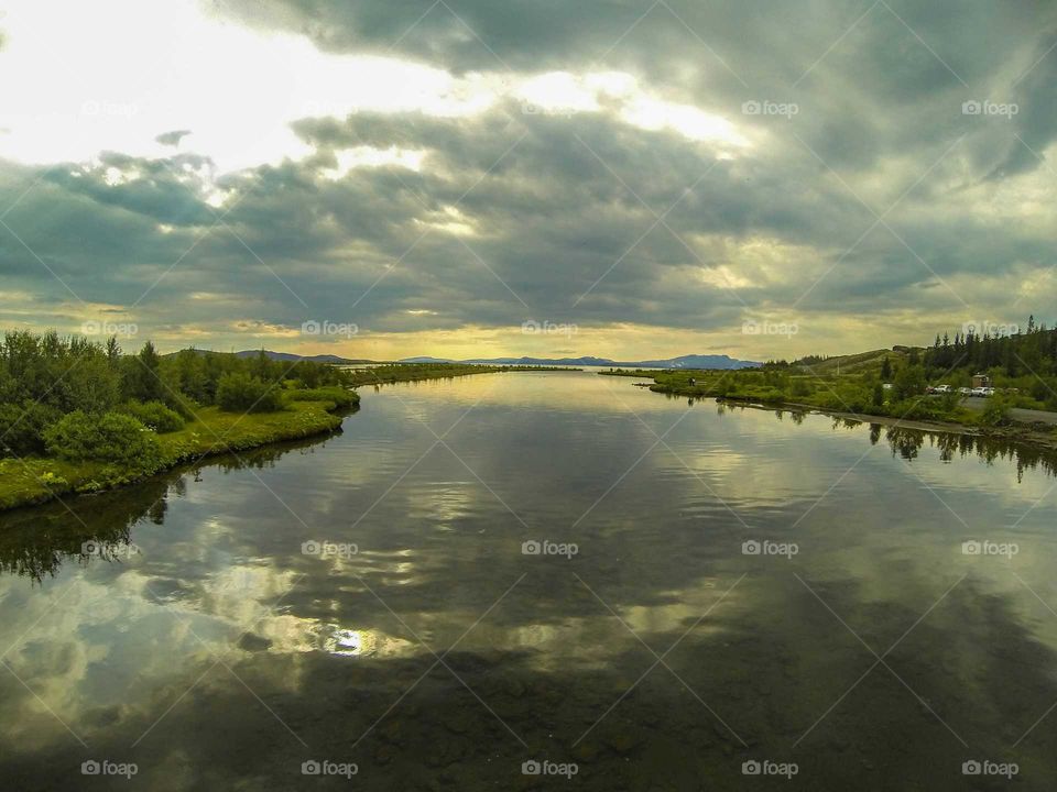 No Person, Water, Lake, River, Reflection