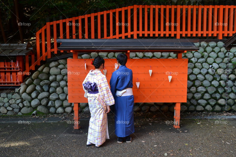 Kyoto young couple