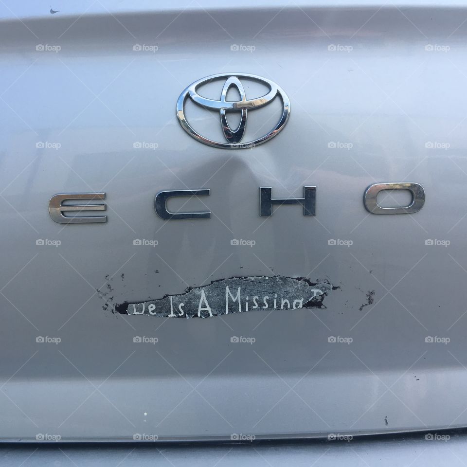 A rare 2001 Toyota Echo. Some close up shots. 