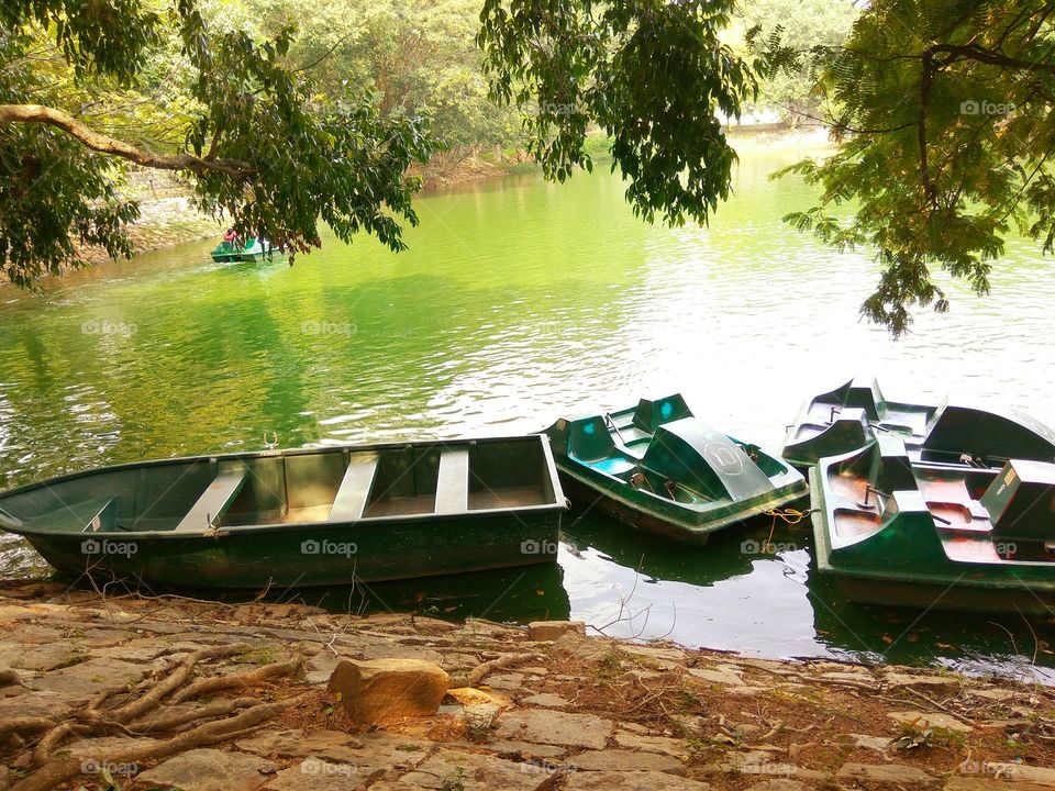 small Boats in Lake