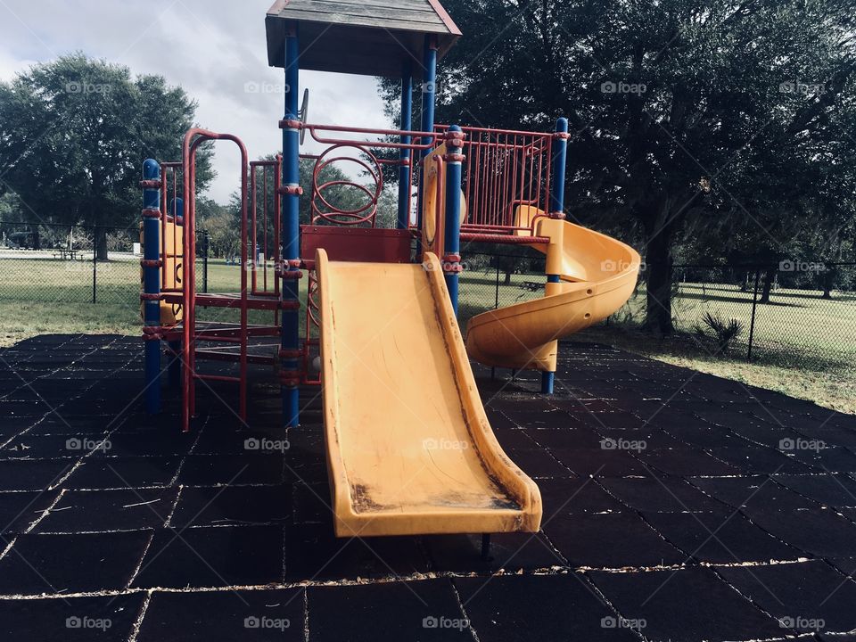Playground at Abandoned Sunland Mental Institution urbex