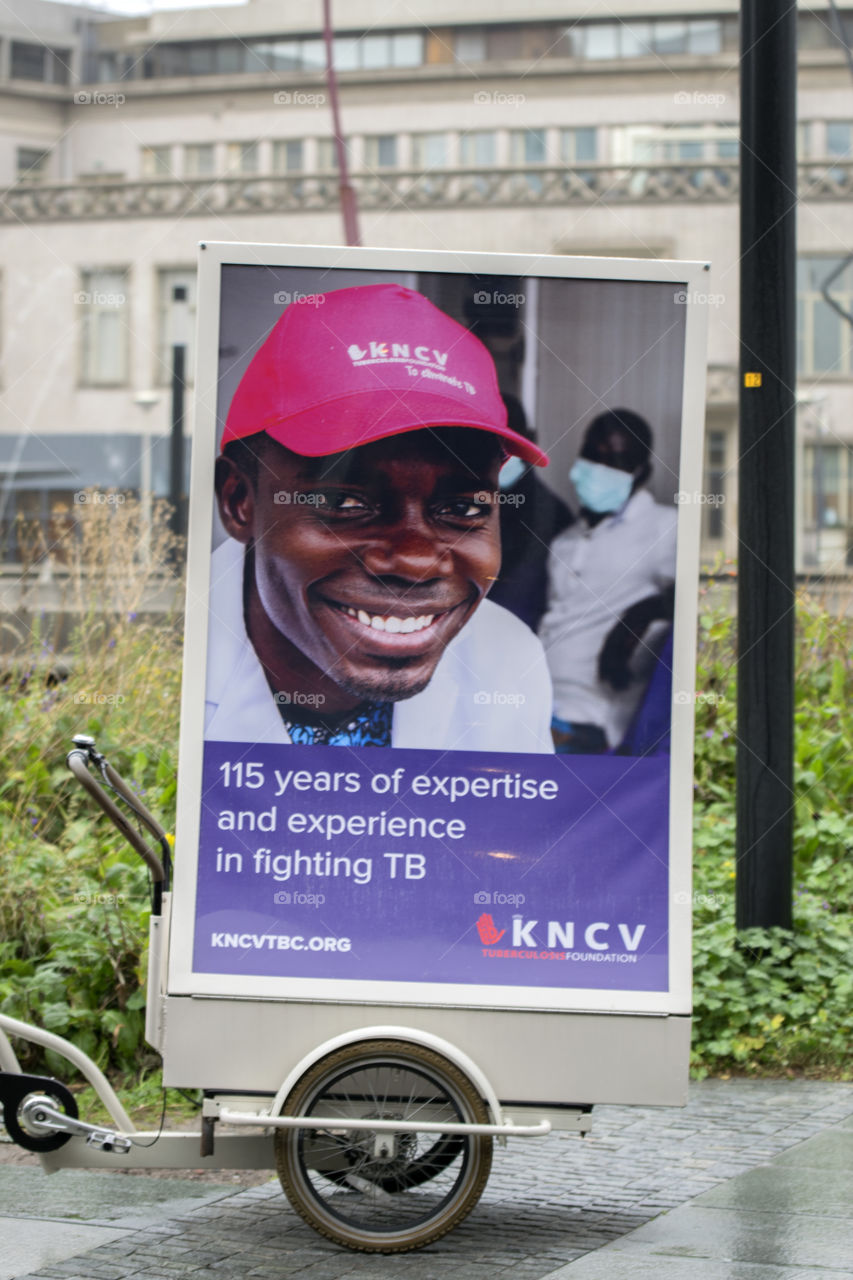 Driving Billboard From The KNCV Foundation At Den Haag The Netherlands 2018