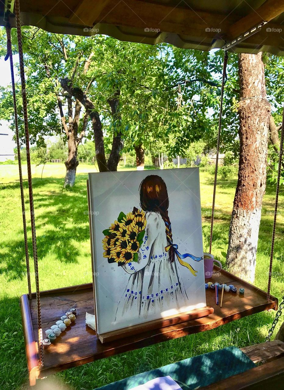 Activity that helps to find the harmony 🎨