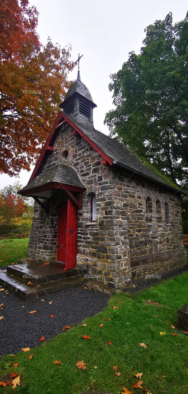 Chapels on rainy trails