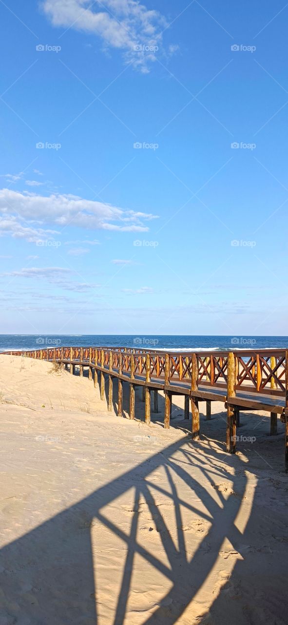 Walkway to the beach
