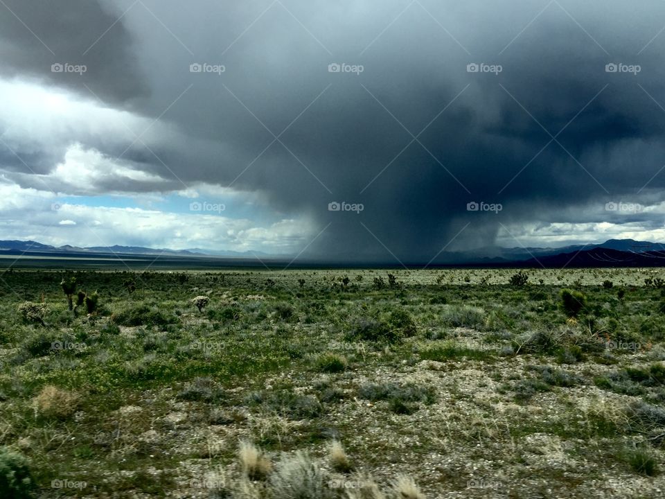 Desert Storm Clouds