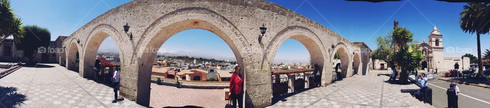 Mirador de Yanahuara. Arequipa - Perú 