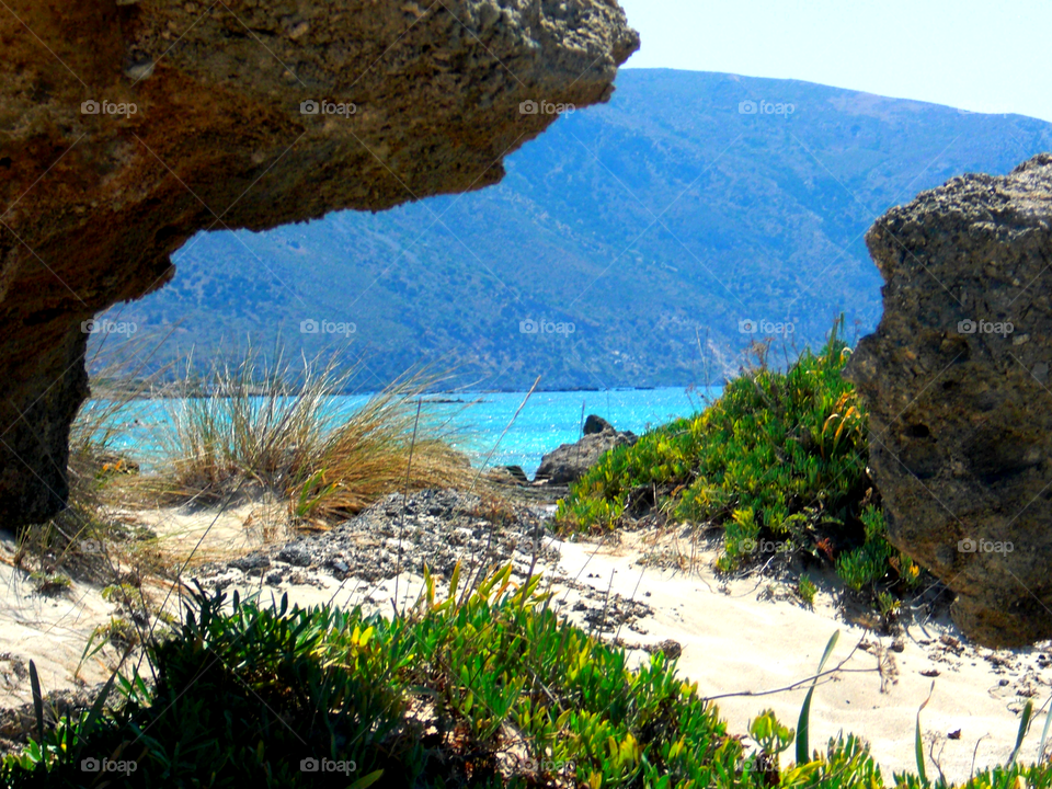 Landscape in crete