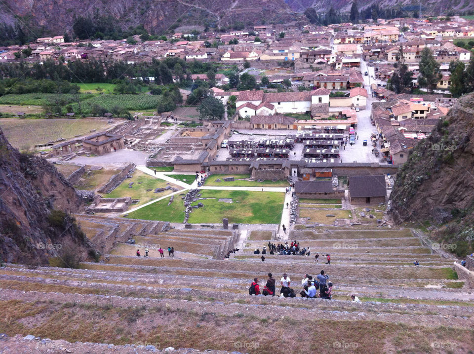 ruins peru inca valley by frutimecanik