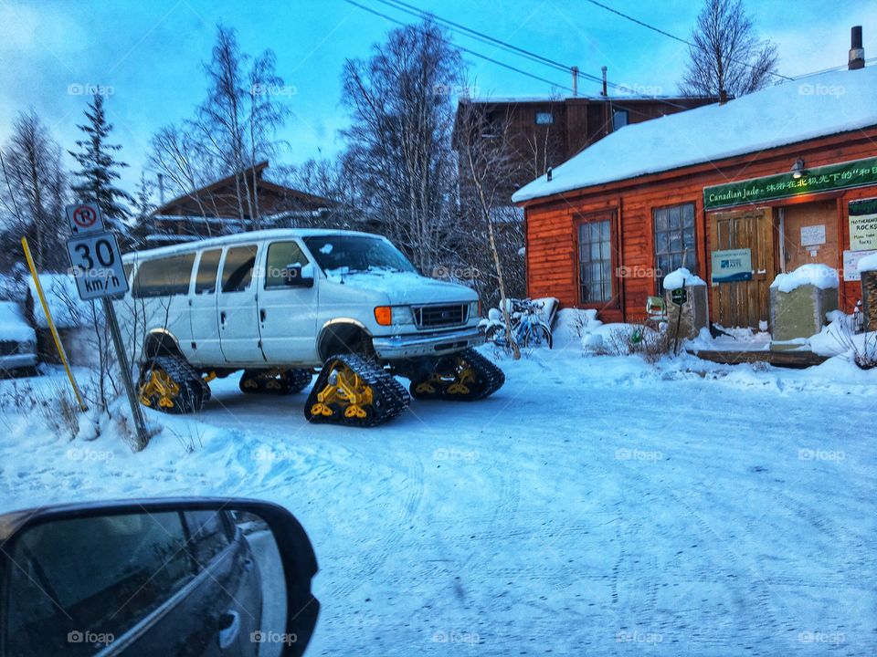 Modified snow van! 