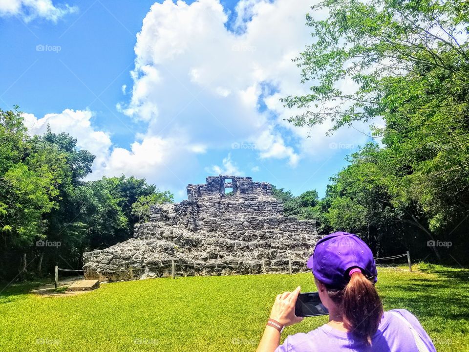Ixchel  Maya  Temple