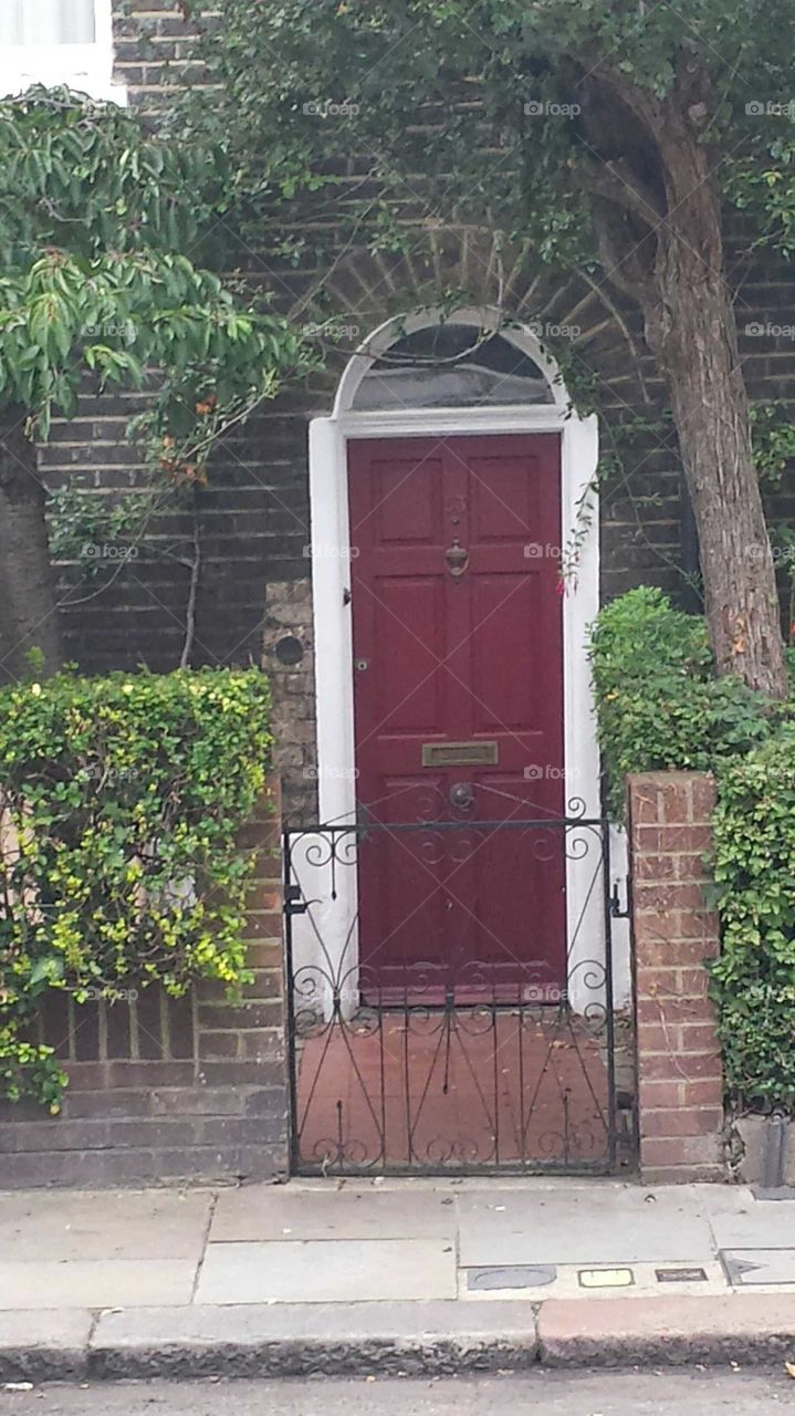 Red door