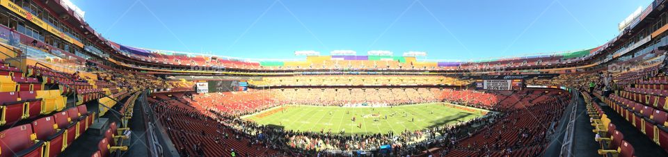 Panorama of FedEx Field