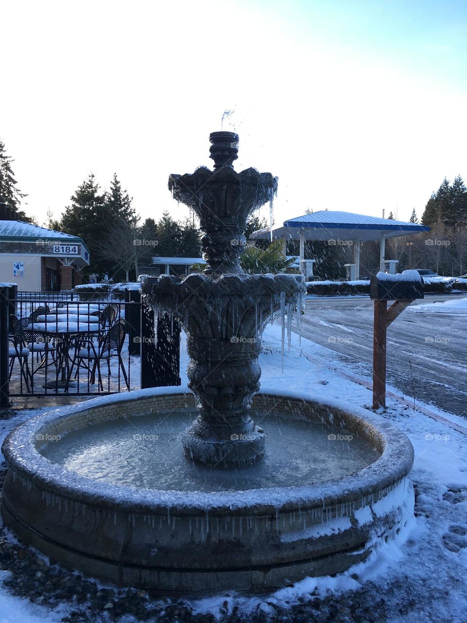 Liquid so cool it’s frozen! 🤣