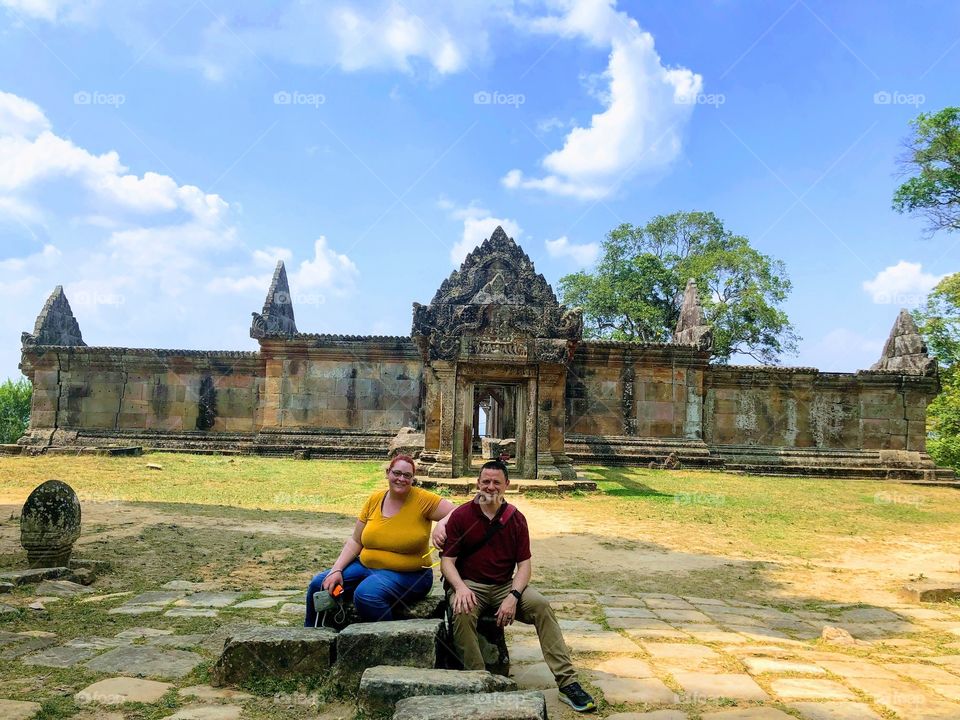 Cambodia Ruins 12th Century. 