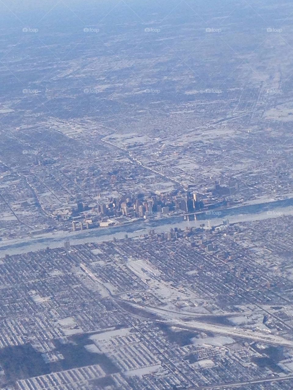Detroit from above 