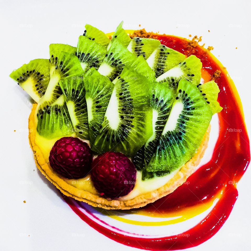 Dessert Kiwi Raspberry 
