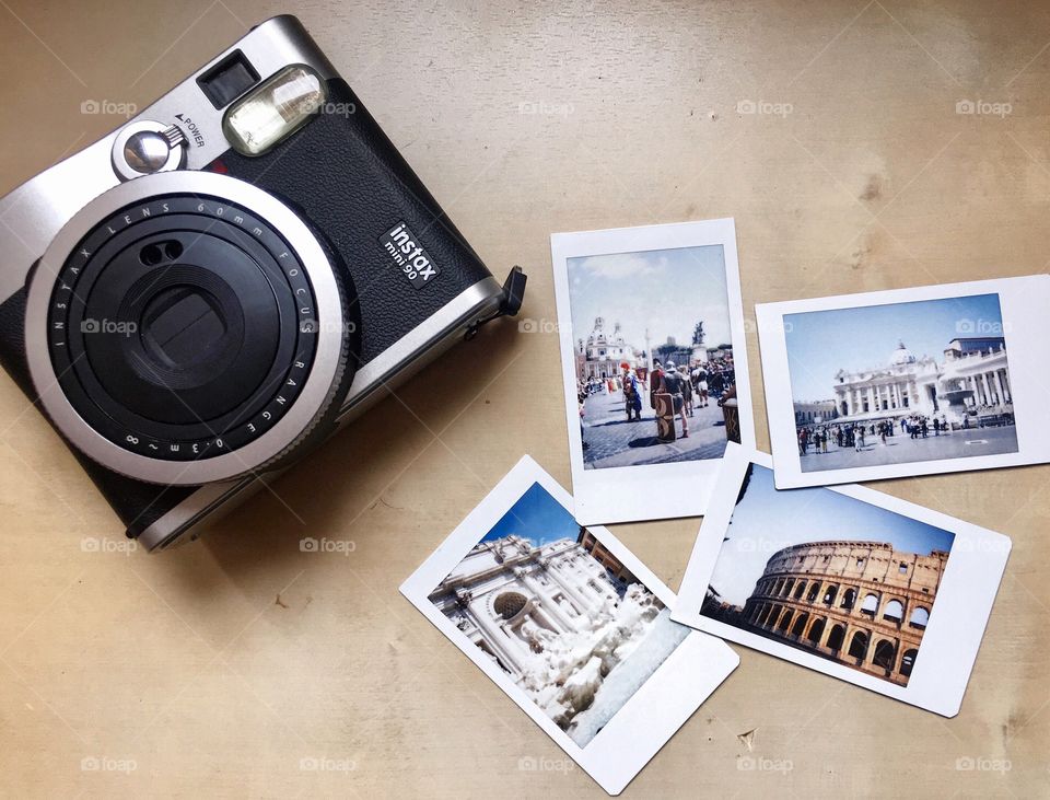 Rome in Polaroid