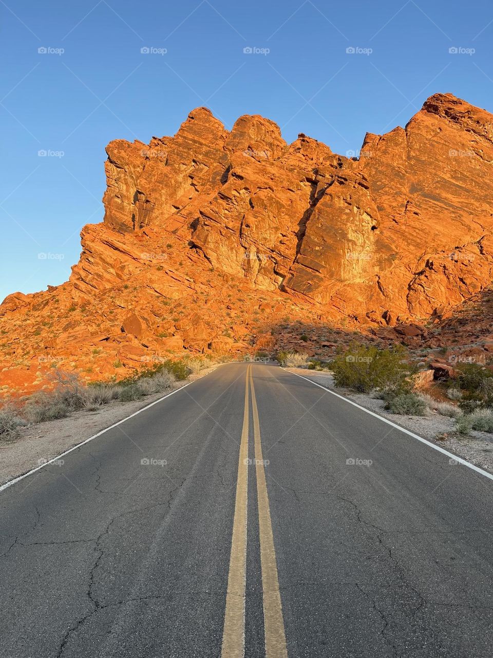 Road and Rocks