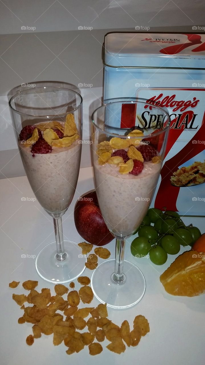 Kellogg's smoothie