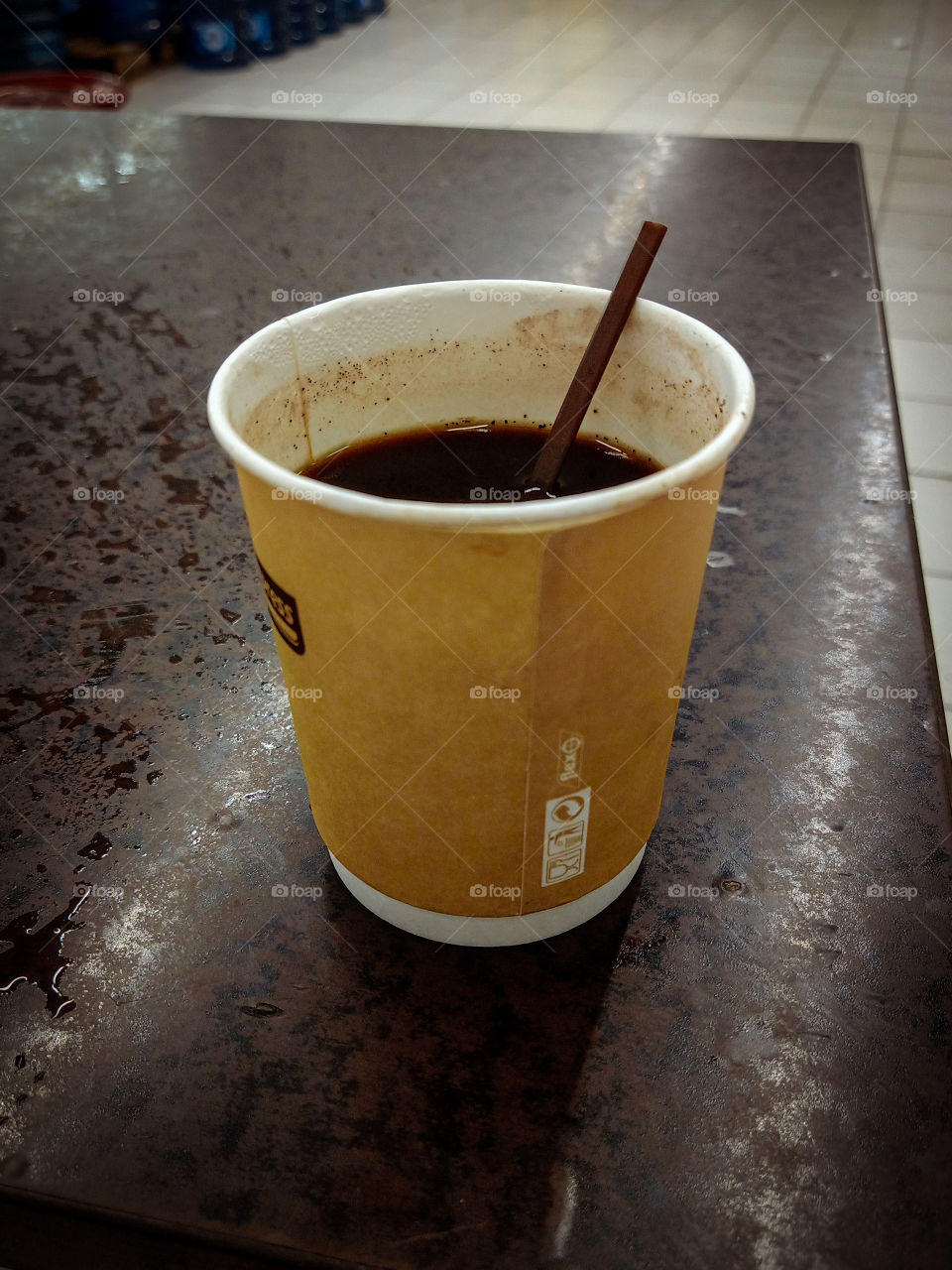 Coffee time , enjoy it.