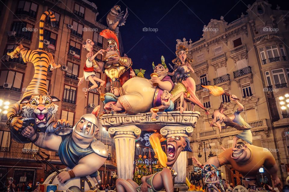 Falla Grabador Esteve - Cirilo Amorós, 2016 (Valencia - Spain)