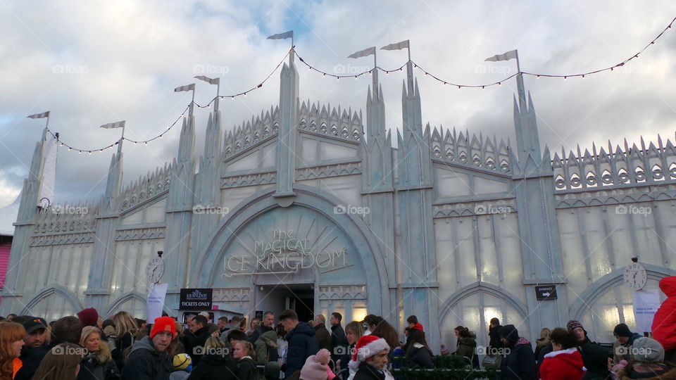 ice Kingdom.  Hyde park. London