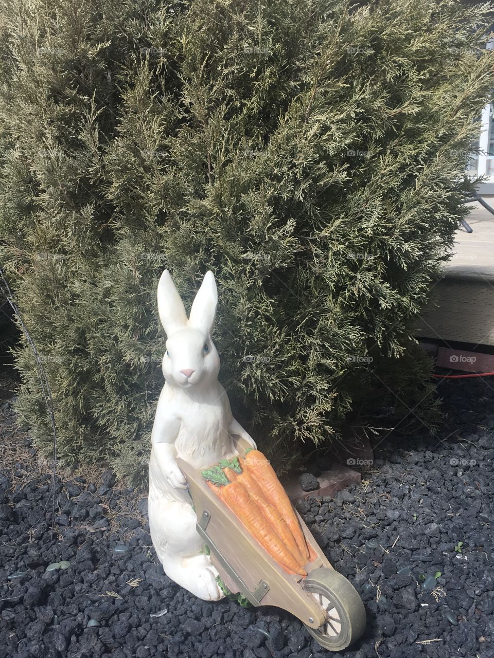Easter bunny yard decoration 