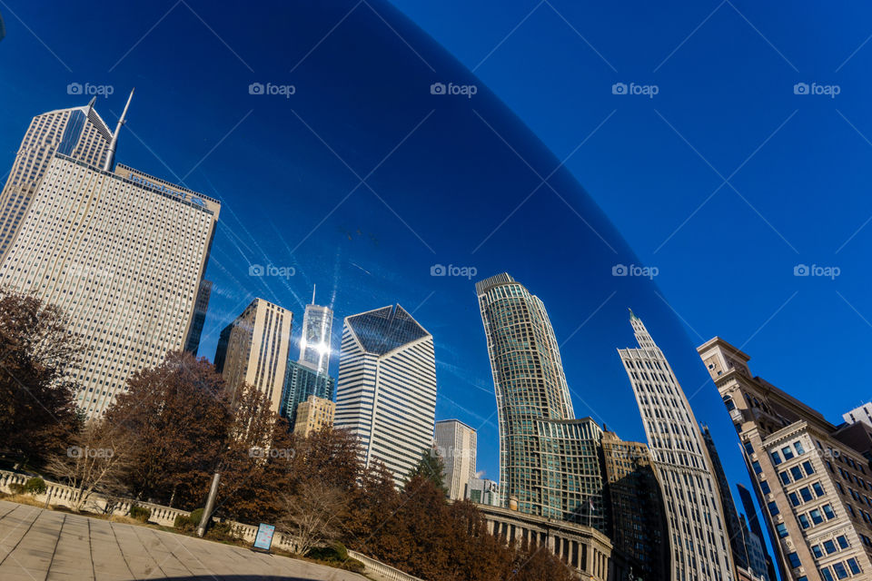 Cloud Gate Reflection 