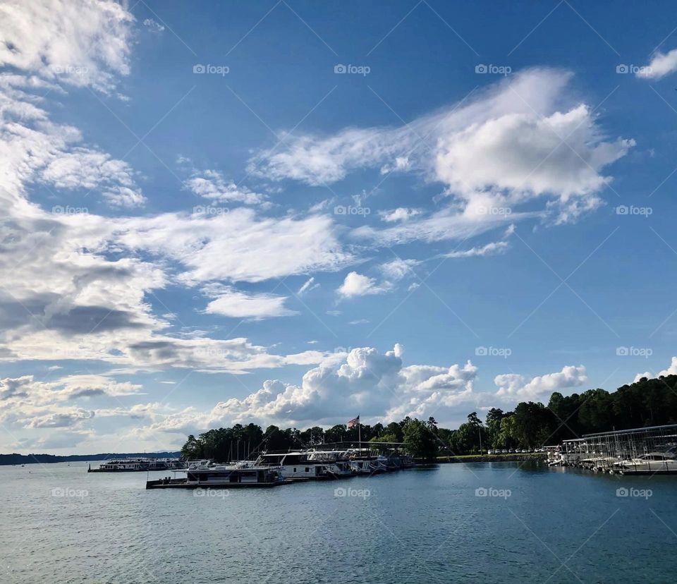 Clouds sometimes take on shapes and forms of all matter of things, some obscure and others quite clear. Clouds serve as beautiful backgrounds for many of life's moments.