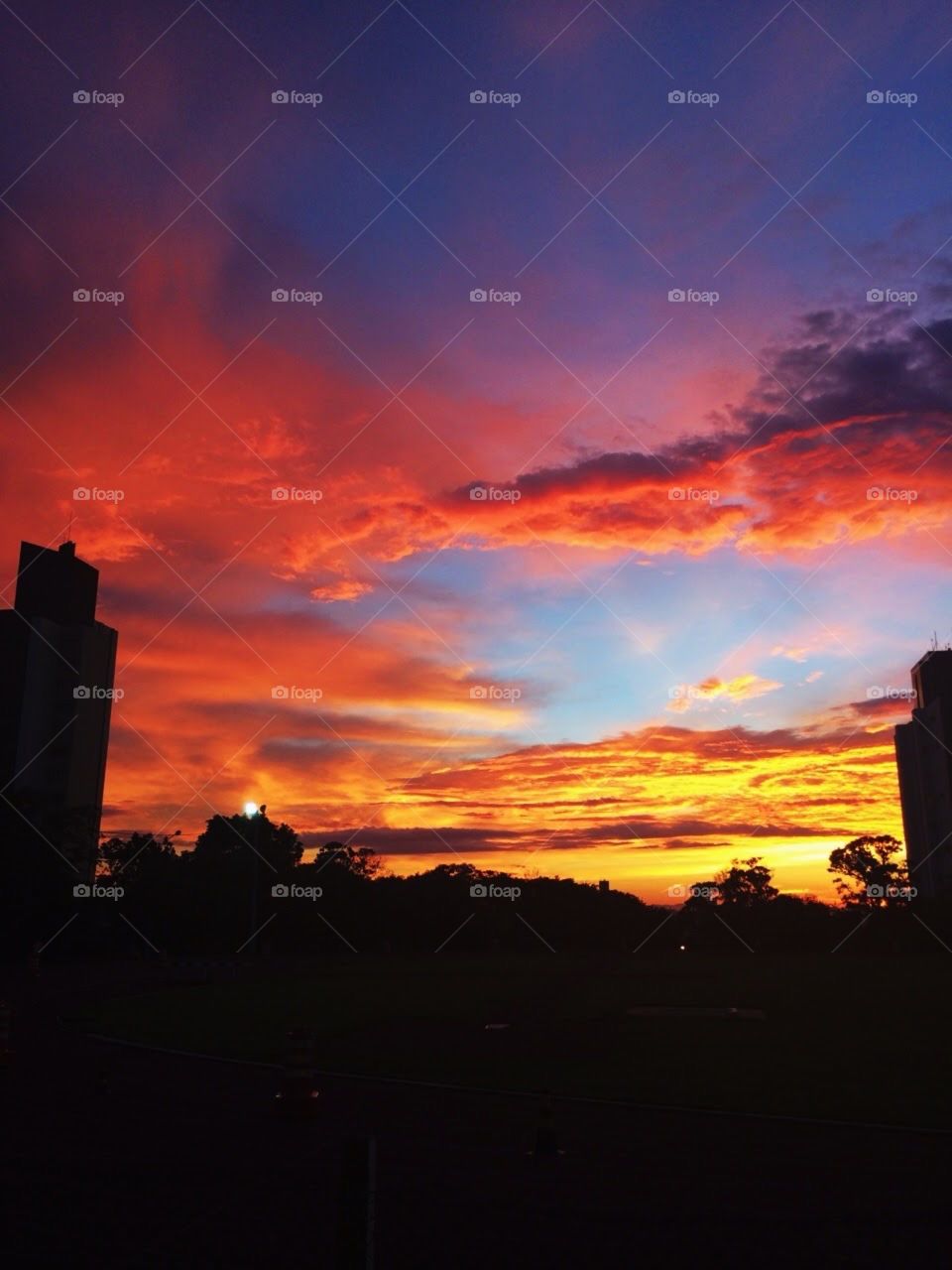 🌄🇺🇸 An extremely beautiful dawn in Jundiaí, interior of Brazil. Cheer the nature! / 🇧🇷 Um amanhecer extremamente bonito em Jundiaí, interior do Brasil. Viva a natureza! 