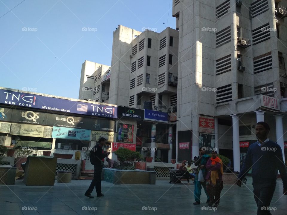 Craft bazaar at district centre