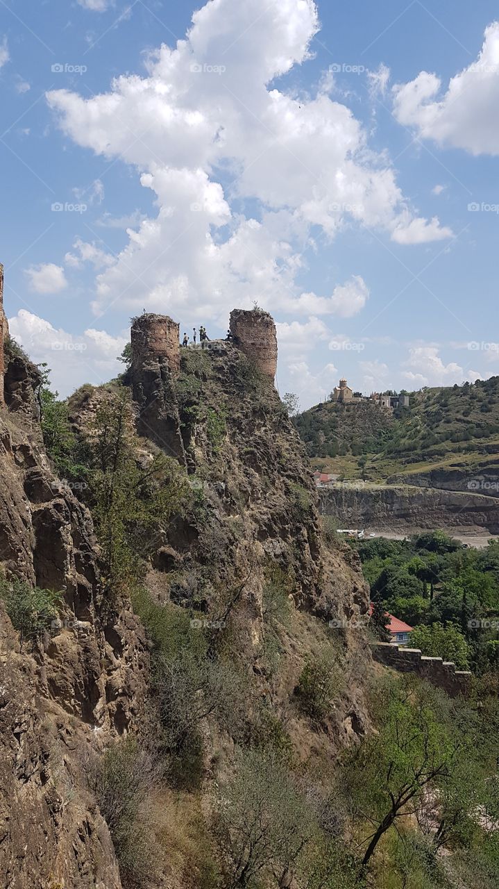 tower on the rock