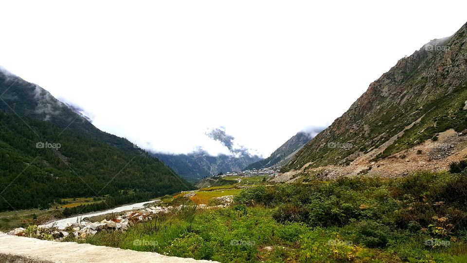 Mountains & Clouds