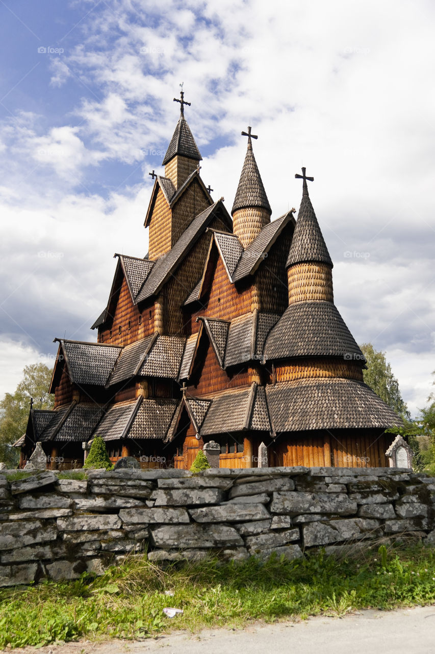 Heddal Stave Church is Norway’s biggest stave Church. It was built ca. 1250.