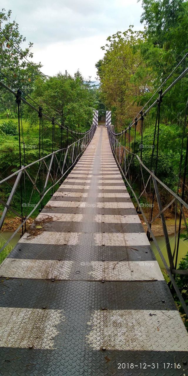 Overpass over a river.