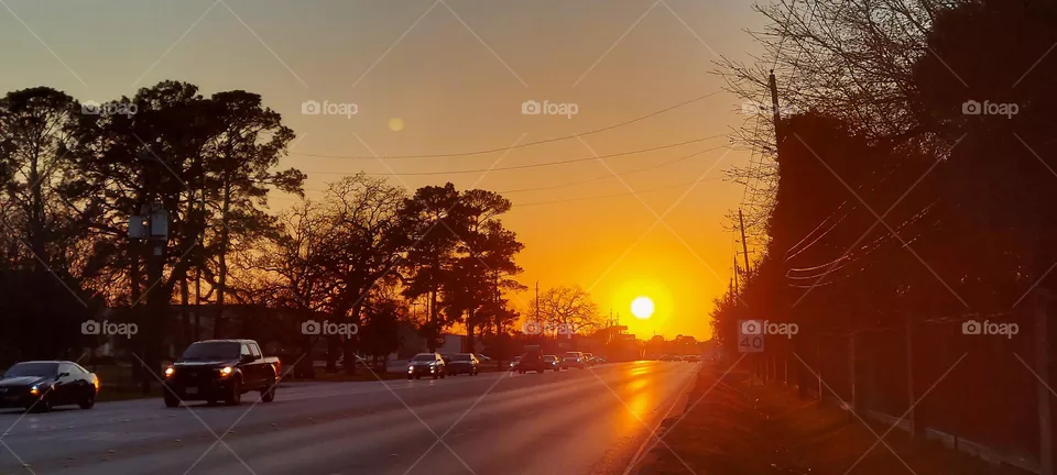 The Orange Sky