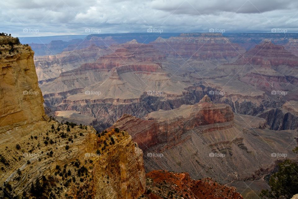 Scenic view of grand canyon