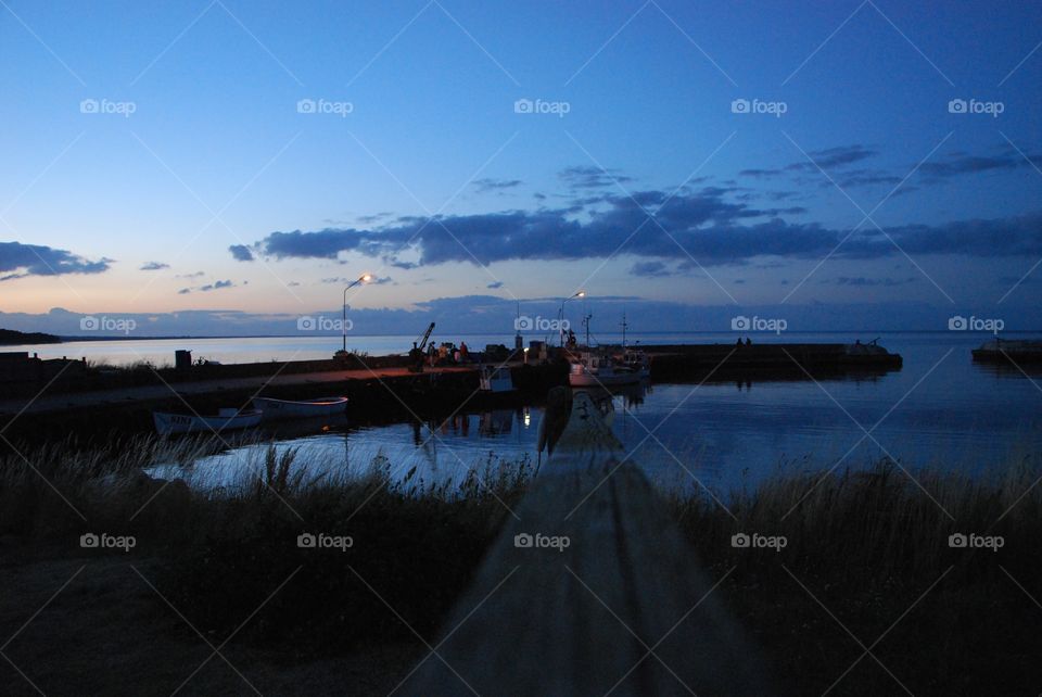 Fishing harbour