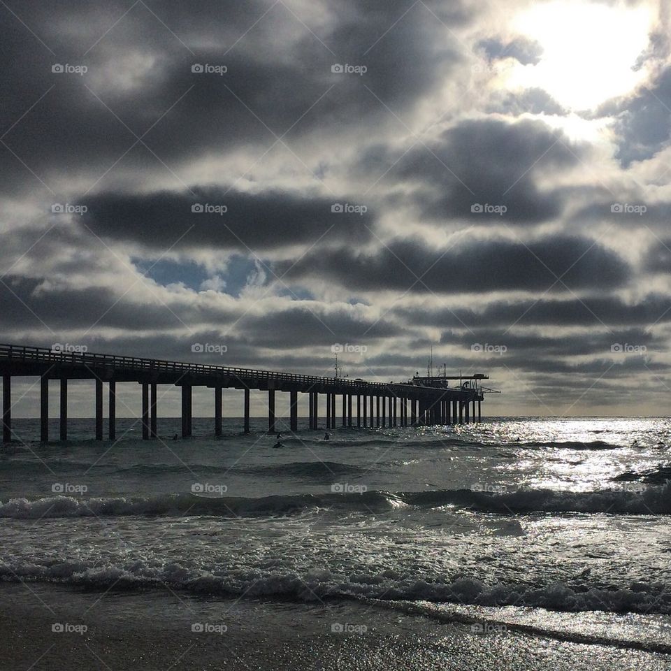 Scripps Pier, La Jolla.  