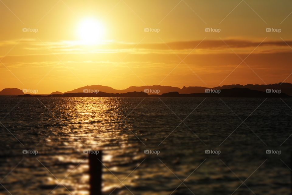 Summer night in Sweden