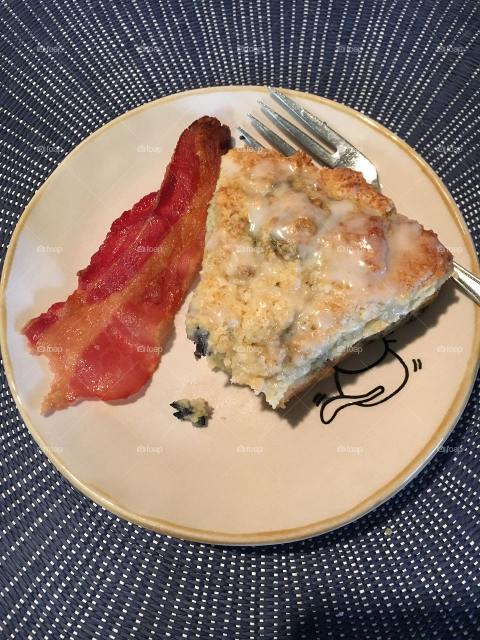 Scone and Bacon