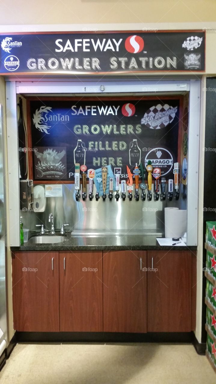 Safeway Growler Station