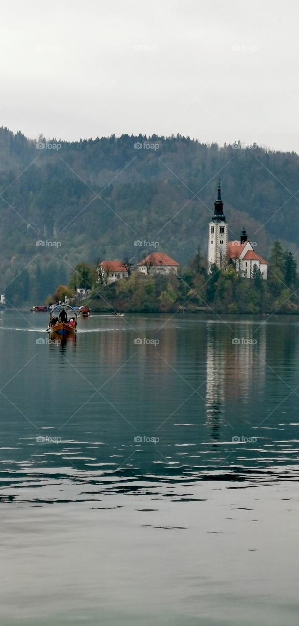 Bled lake Slovenia