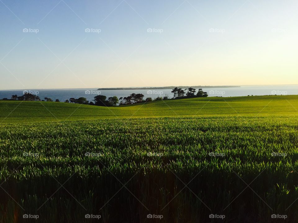 View over the island of Hven